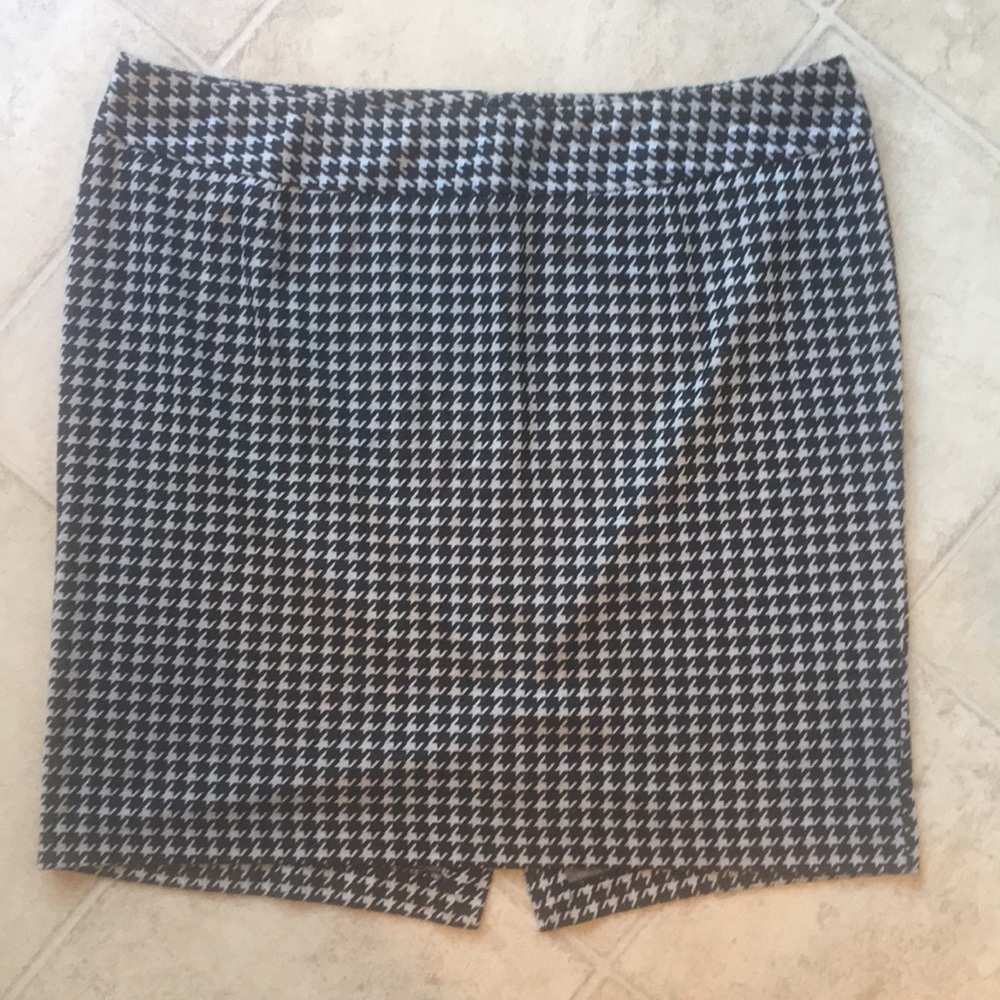 Lane Bryant houndstooth pencil skirt size 24